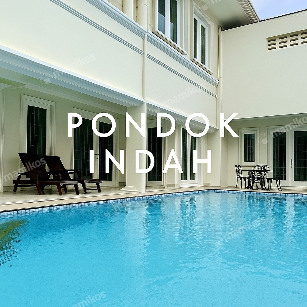 Rumah Sertifikat SHM 6 Kamar Tidur 6 Kamar Mandi Pondok Indah Jakarta Selatan