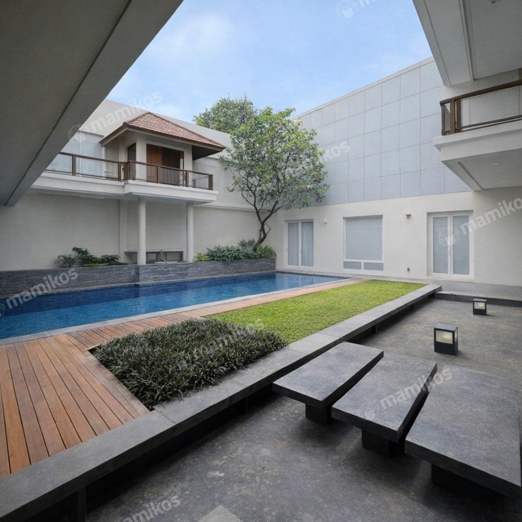 Rumah Sertifikat SHM 6 Kamar Tidur 6 Kamar Mandi Pondok Indah Jakarta Selatan - Photo 5