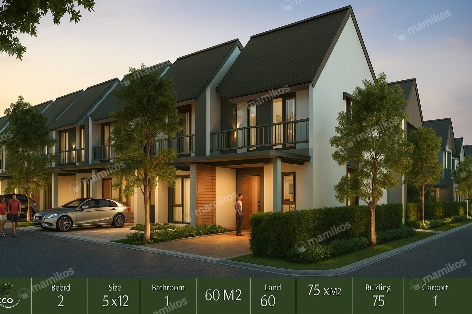 Rumah Sertifikat PPJB 2 Kamar Tidur 1 Kamar Mandi Citra Garden Jakarta Barat
