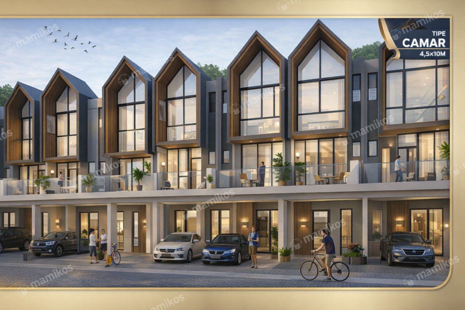 Rumah Sertifikat SHM 4 Kamar Tidur 5 Kamar Mandi Pantai Indah Kapuk 2 Jakarta Utara