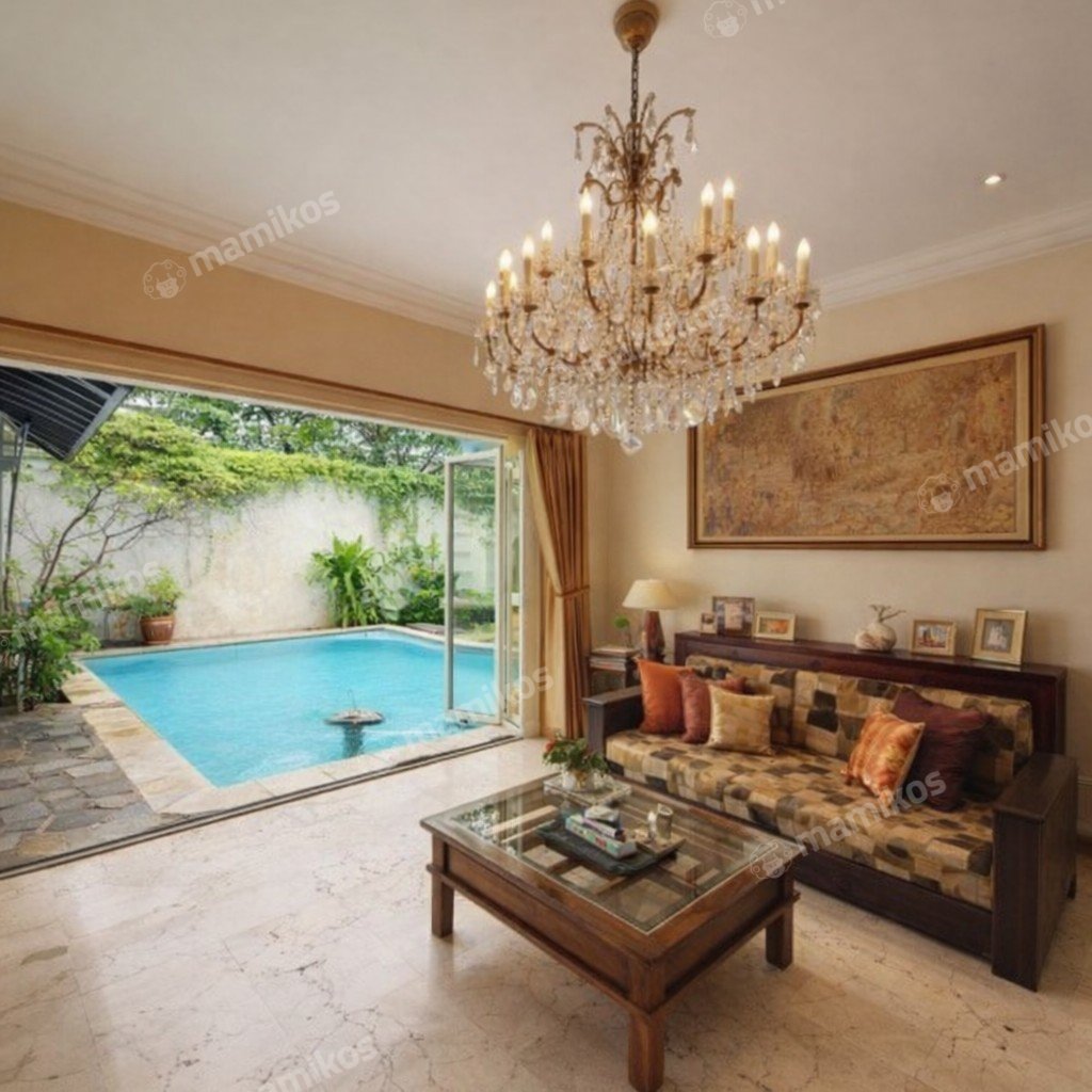 Rumah Sertifikat SHM 5 Kamar Tidur 5 Kamar Mandi Kemang Jakarta Selatan - Photo 5