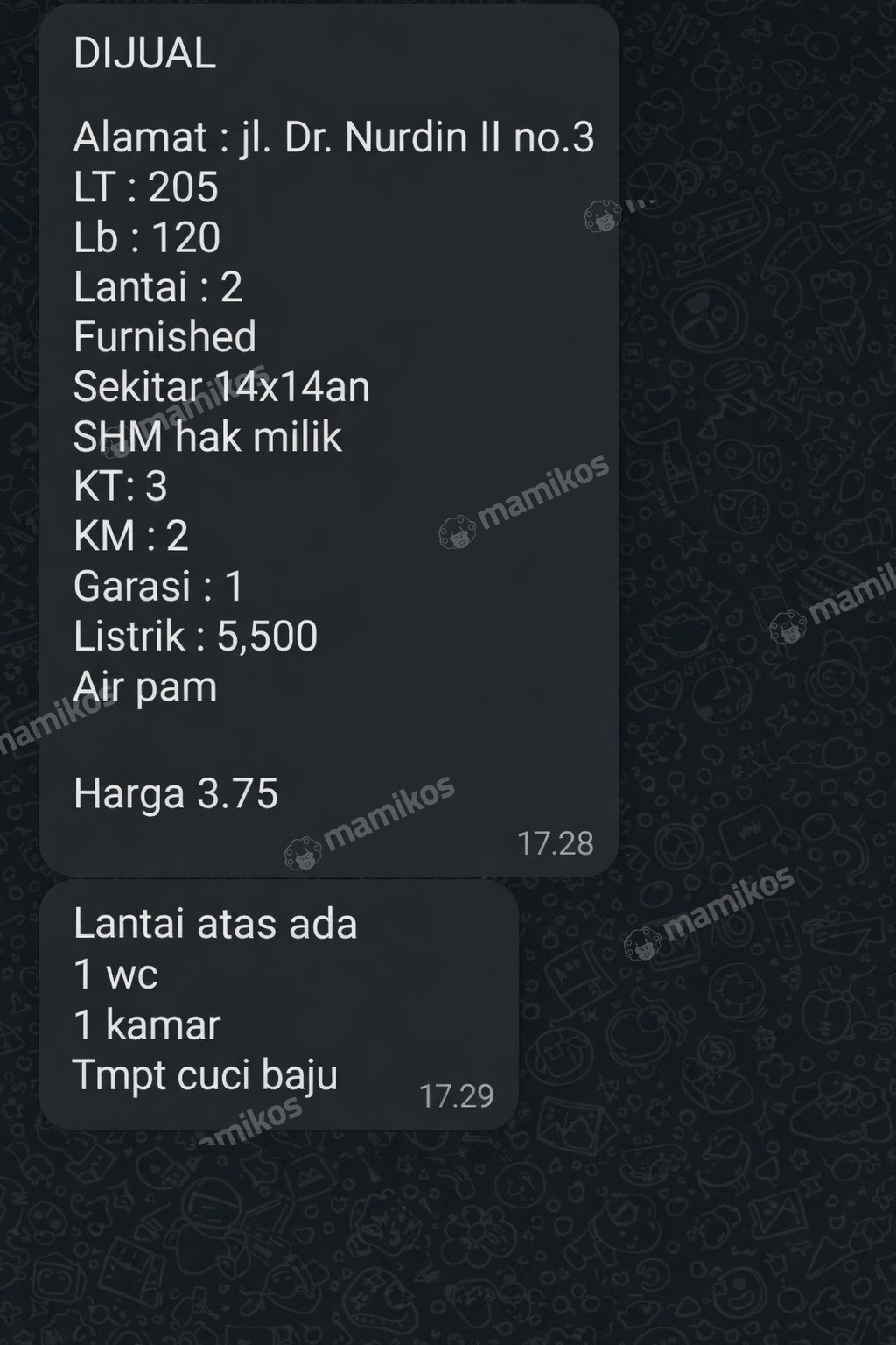 Rumah Sertifikat SHM 3 Kamar Tidur 2 Kamar Mandi Grogol Petamburan Jakarta Barat - Photo 2