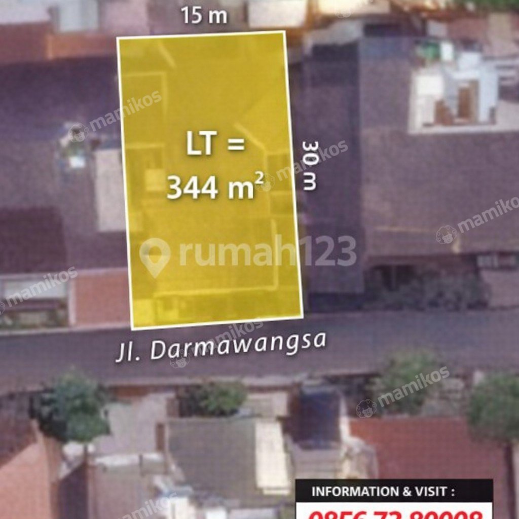 Rumah Sertifikat SHM 4 Kamar Tidur 4 Kamar Mandi Kebayoran Baru Jakarta Selatan - Photo 2