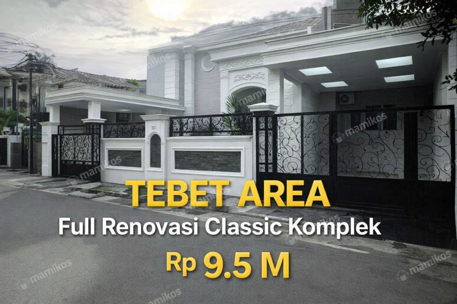 Rumah Sertifikat SHM 6 Kamar Tidur 5 Kamar Mandi Tebet Jakarta Selatan