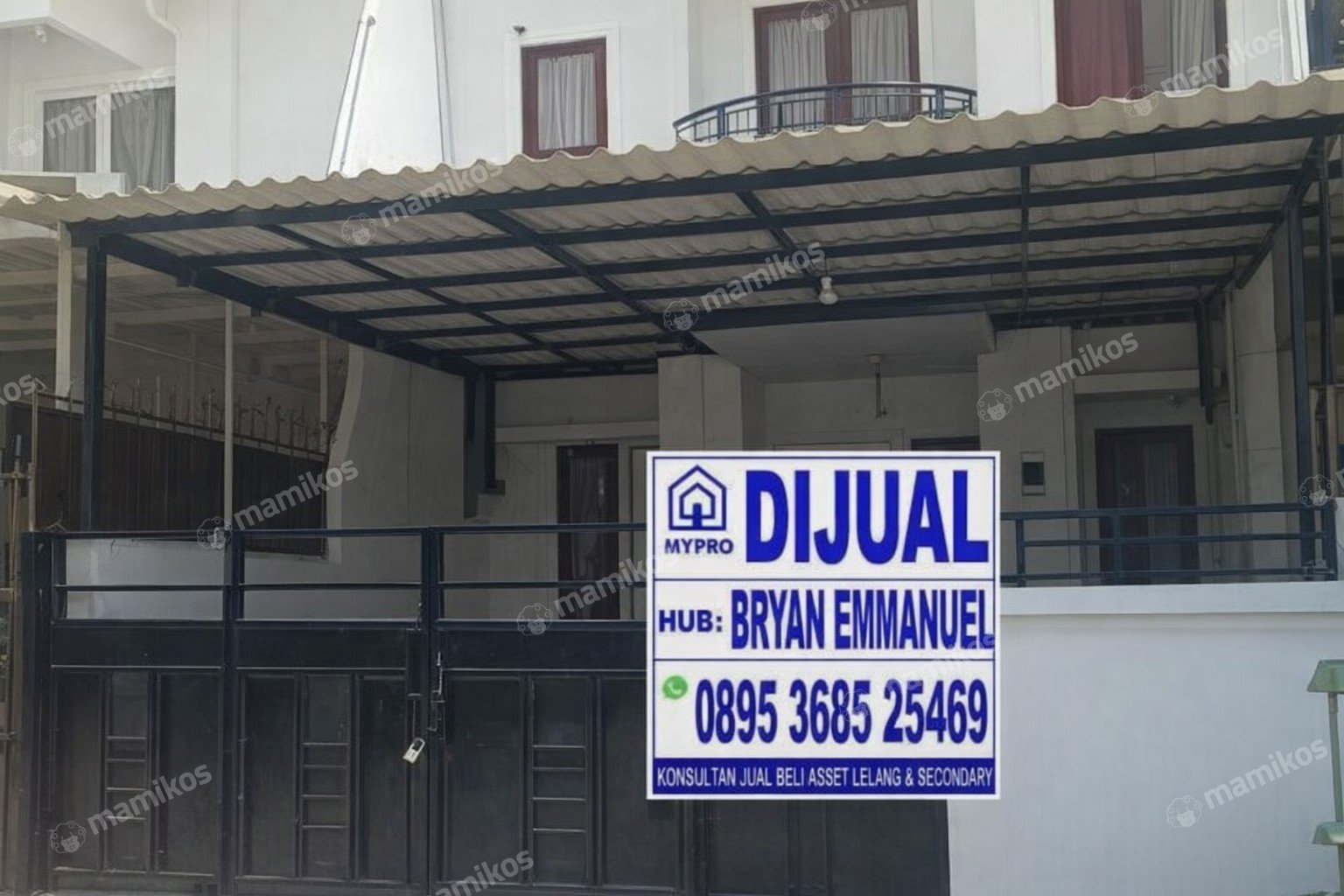 Rumah Sertifikat SHM 4 Kamar Tidur 3 Kamar Mandi Puri Media Jakarta Barat