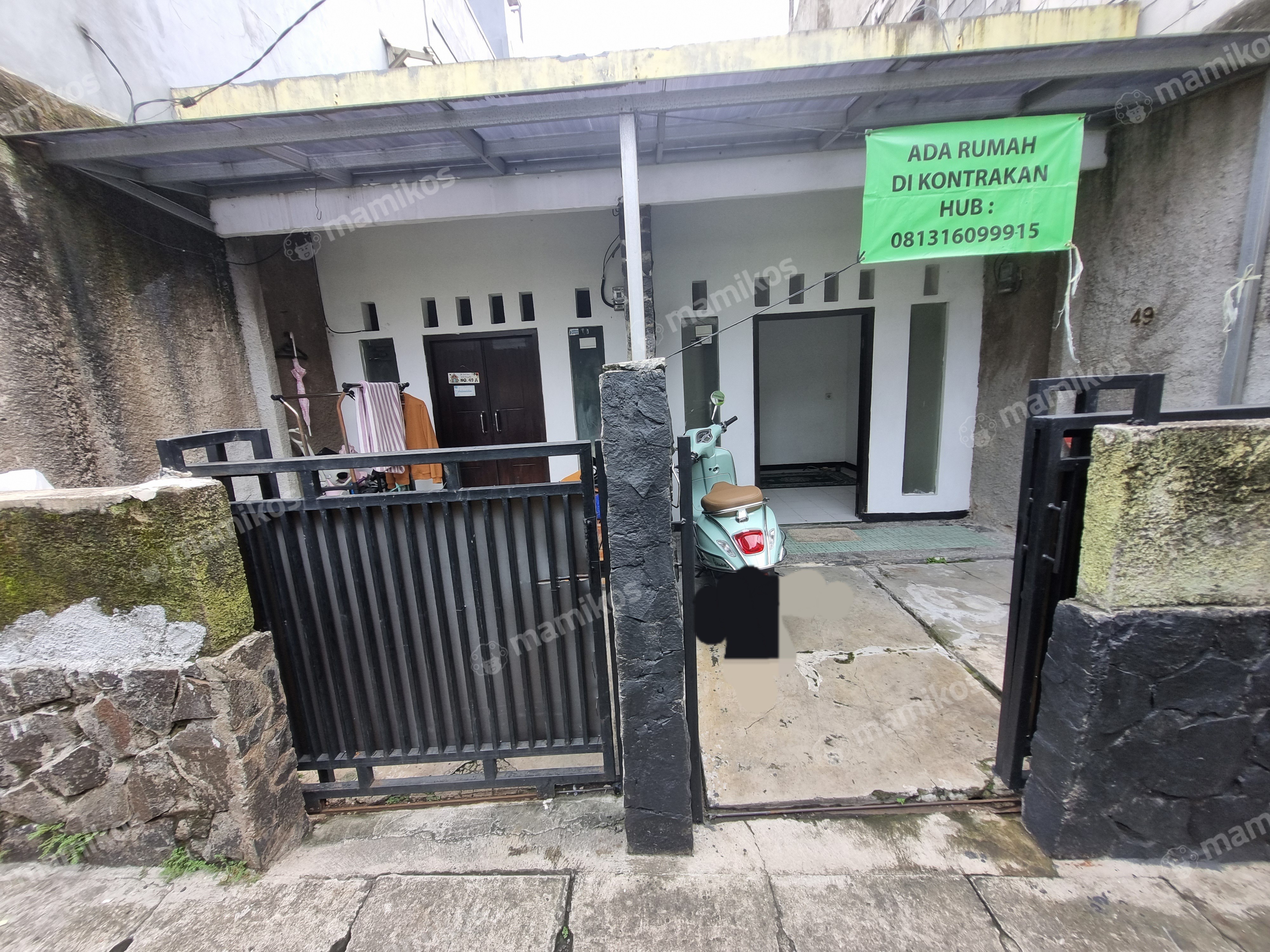 Rumah Saidi guru Dekat Stasiun KRL Kebayoran Lama Fasilitas Teras Gandaria Utara JakartaSelatan