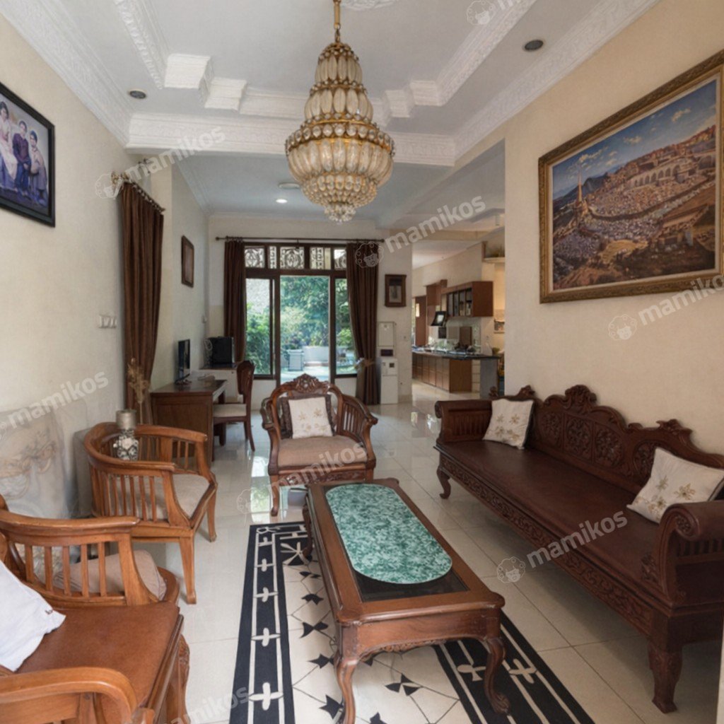 Rumah Sertifikat SHM 5 Kamar Tidur 3 Kamar Mandi Kota Wisata Jakarta Timur - Photo 2