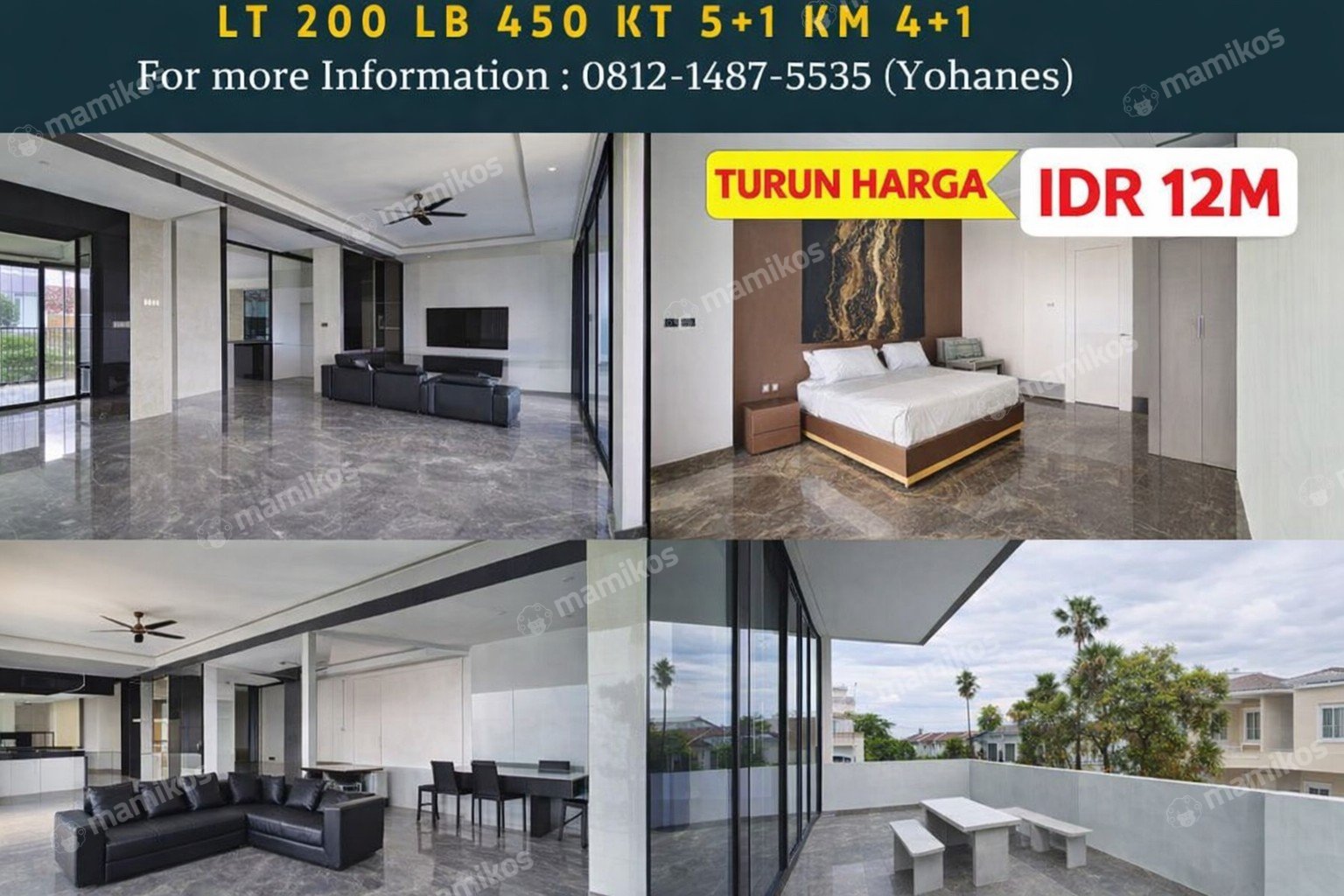 Rumah 6KT 5KM Kebon Jeruk Jakarta Barat