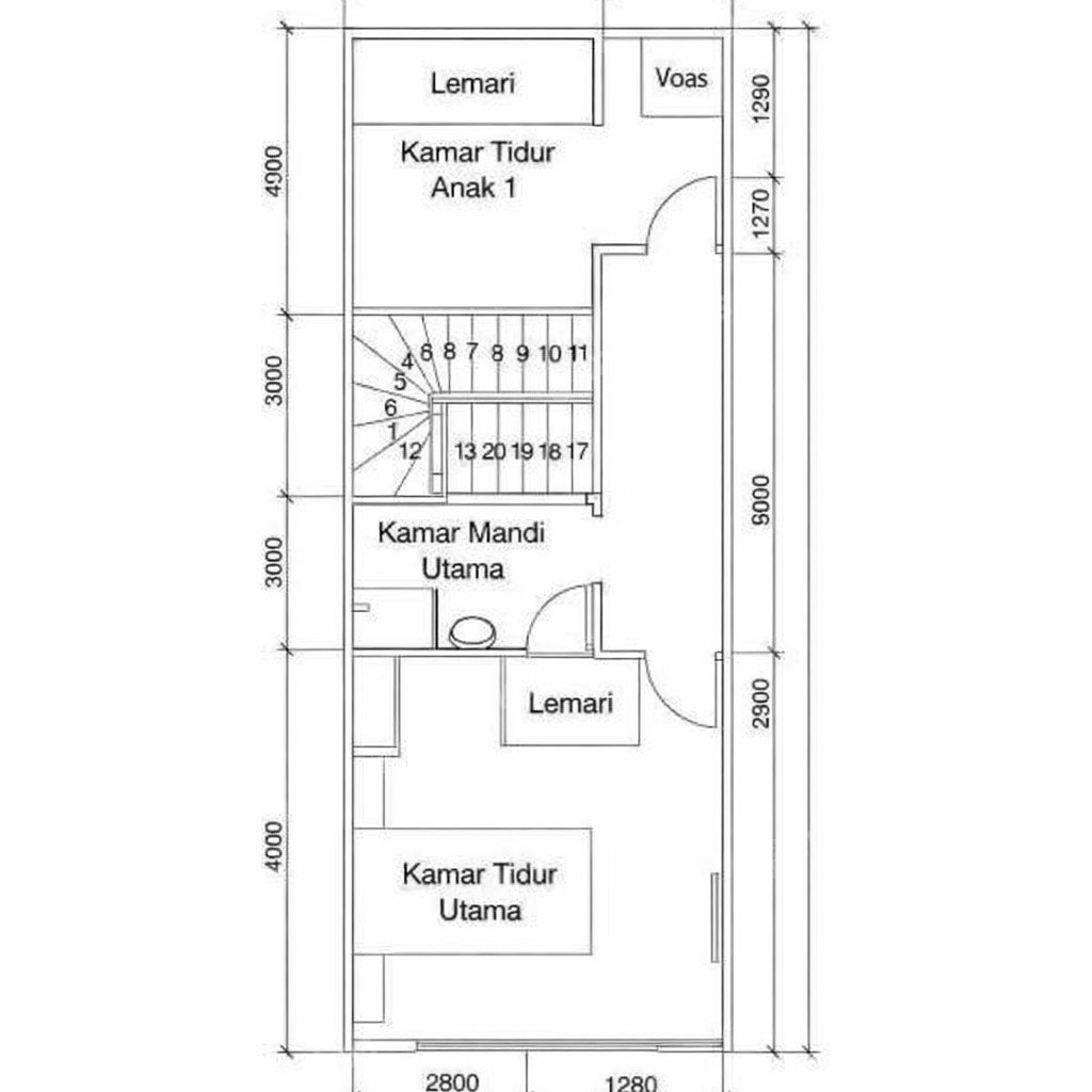 Rumah Sertifikat SHM 4 Kamar Tidur 4 Kamar Mandi Duri Kepa Jakarta Barat - Photo 4