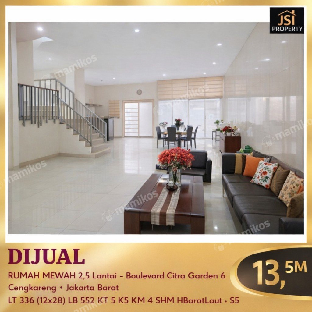 Rumah Sertifikat SHM 4 Kamar Tidur 3 Kamar Mandi Citra Garden Jakarta Barat - Photo 4