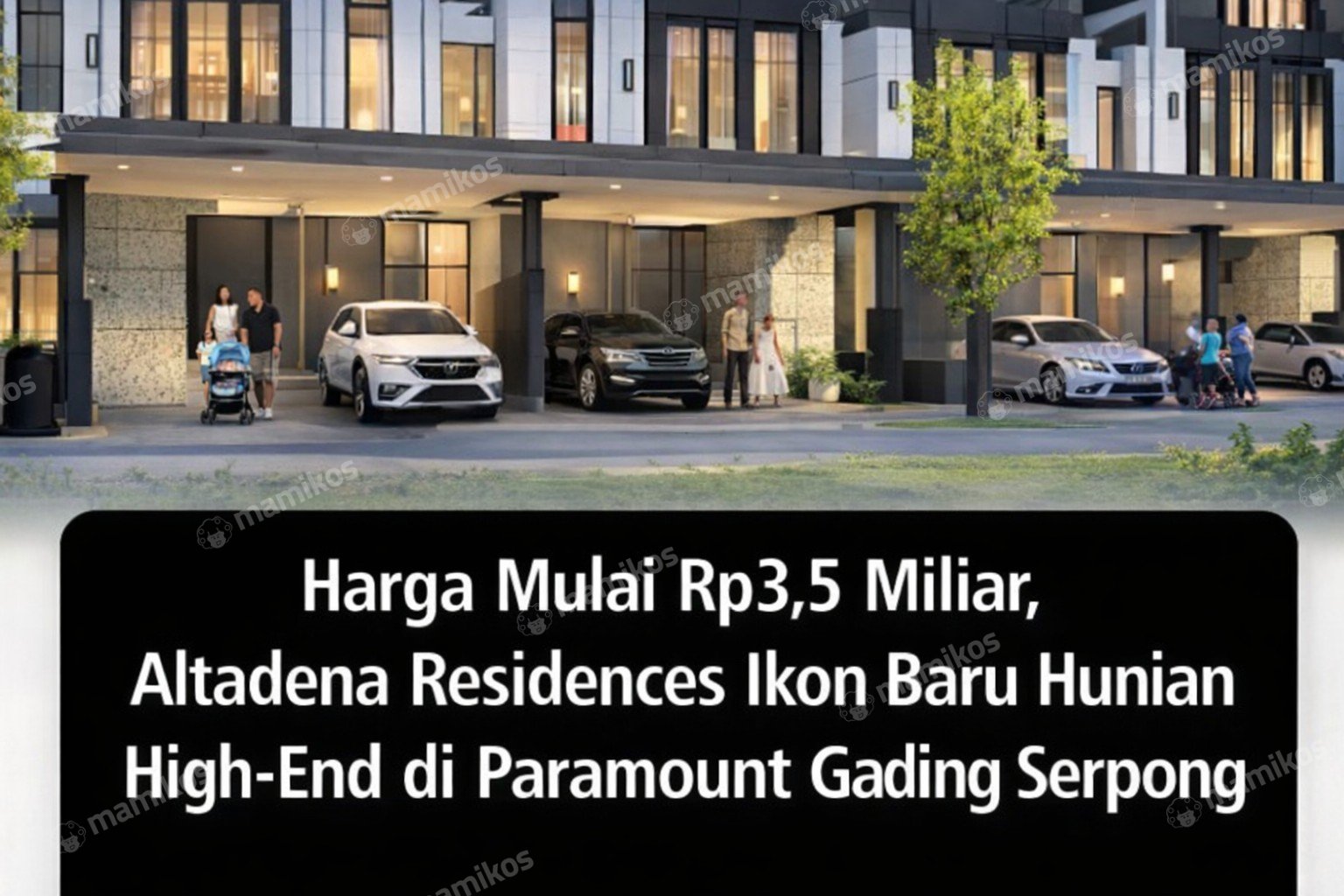 Rumah 4 Kamar Tidur 4 Kamar Mandi 3 Lantai Muara Karang Jakarta Utara