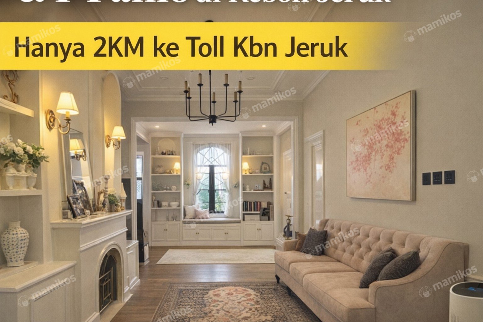 Rumah 8KT 4KM Kebon Jeruk Jakarta Barat