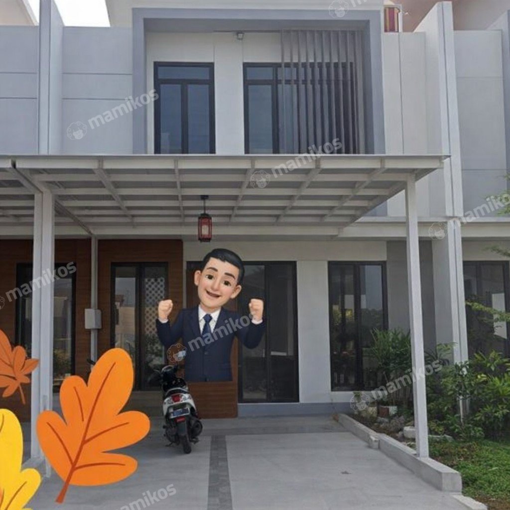 Rumah Sertifikat PPJB 5 Kamar Tidur 4 Kamar Mandi Cakung Jakarta Timur