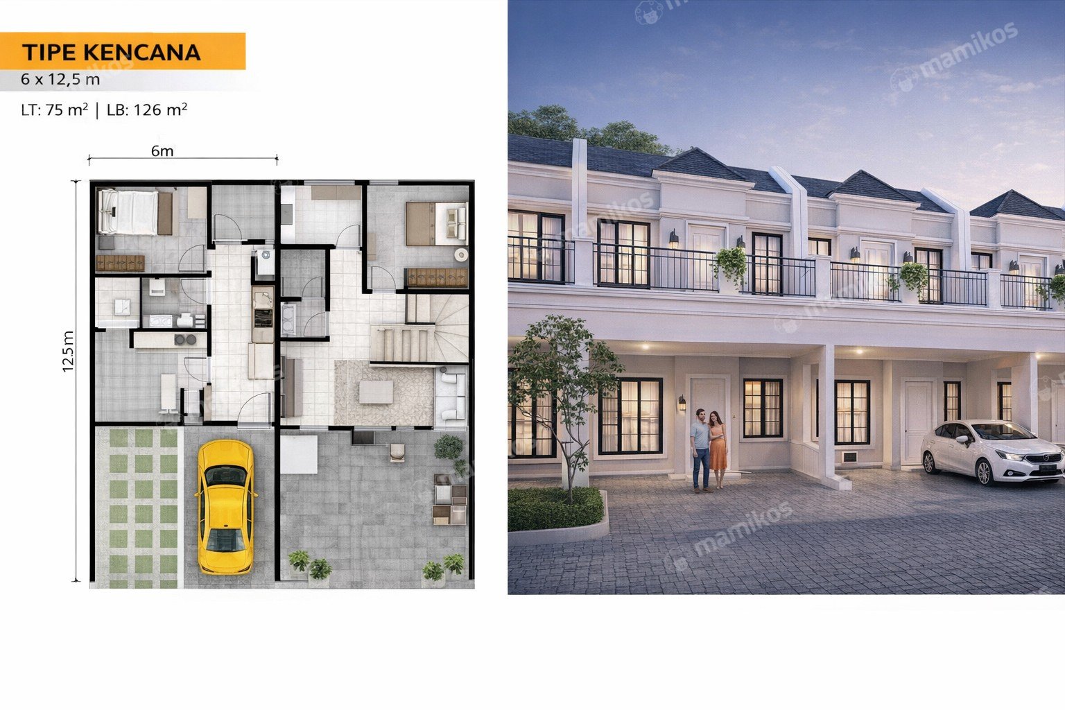 Rumah Sertifikat PPJB 2 Kamar Tidur 2 Kamar Mandi Pantai Indah Kapuk 2 Jakarta Utara - Photo 2