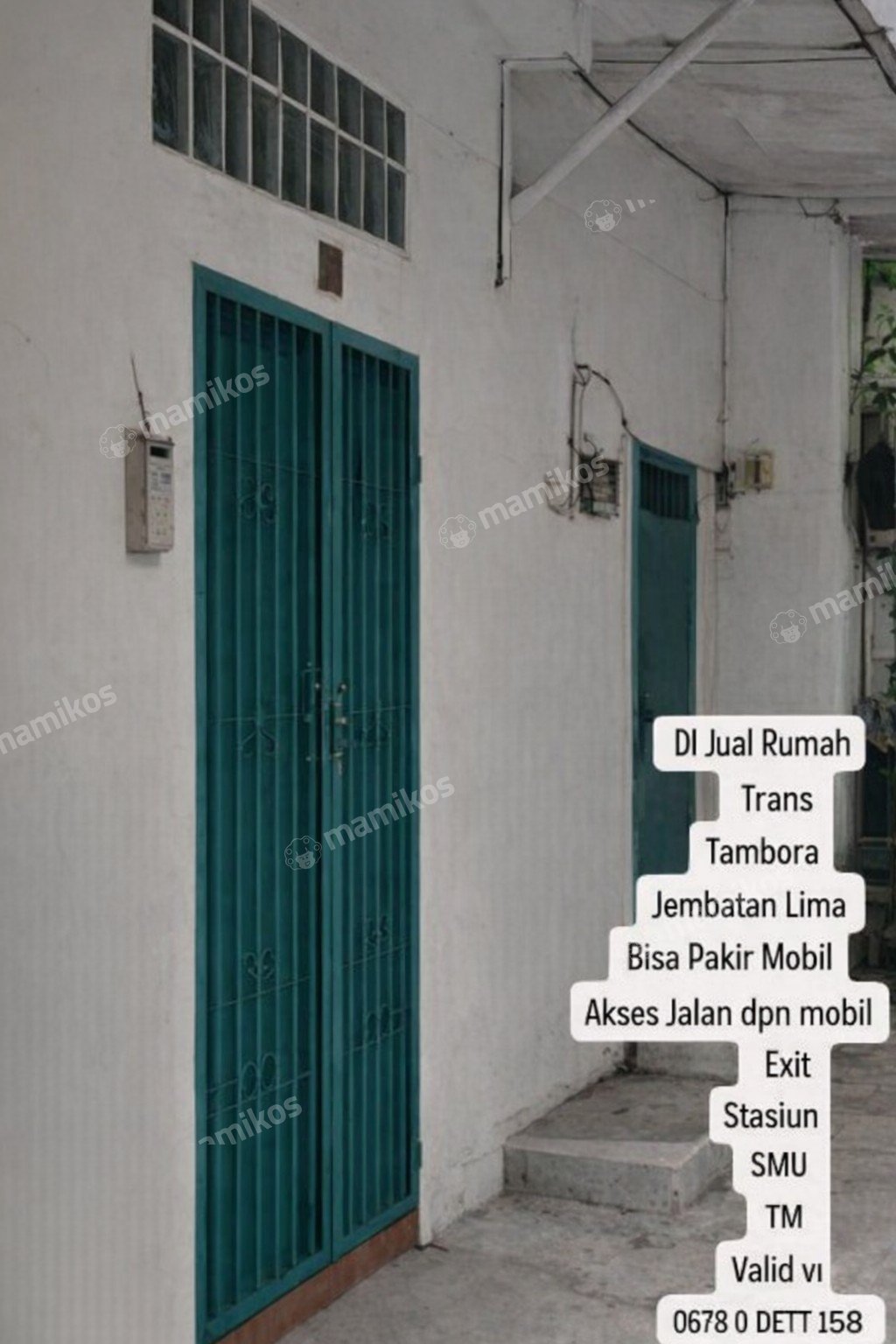 Rumah 5KT 1KM Tambora Jakarta Barat