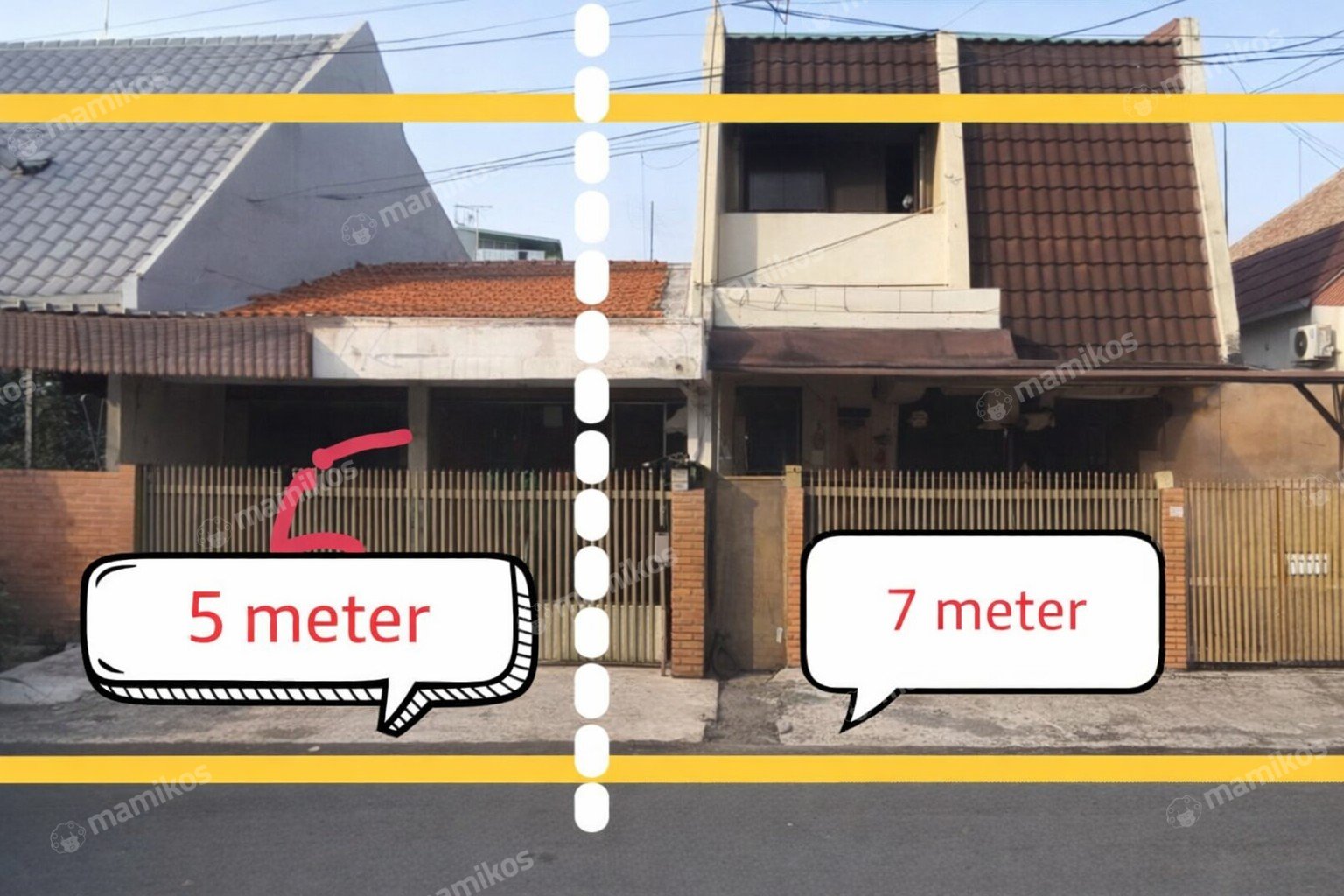 Rumah Sertifikat SHM 3 Kamar Tidur 3 Kamar Mandi Tanjung Duren Selatan Jakarta Barat