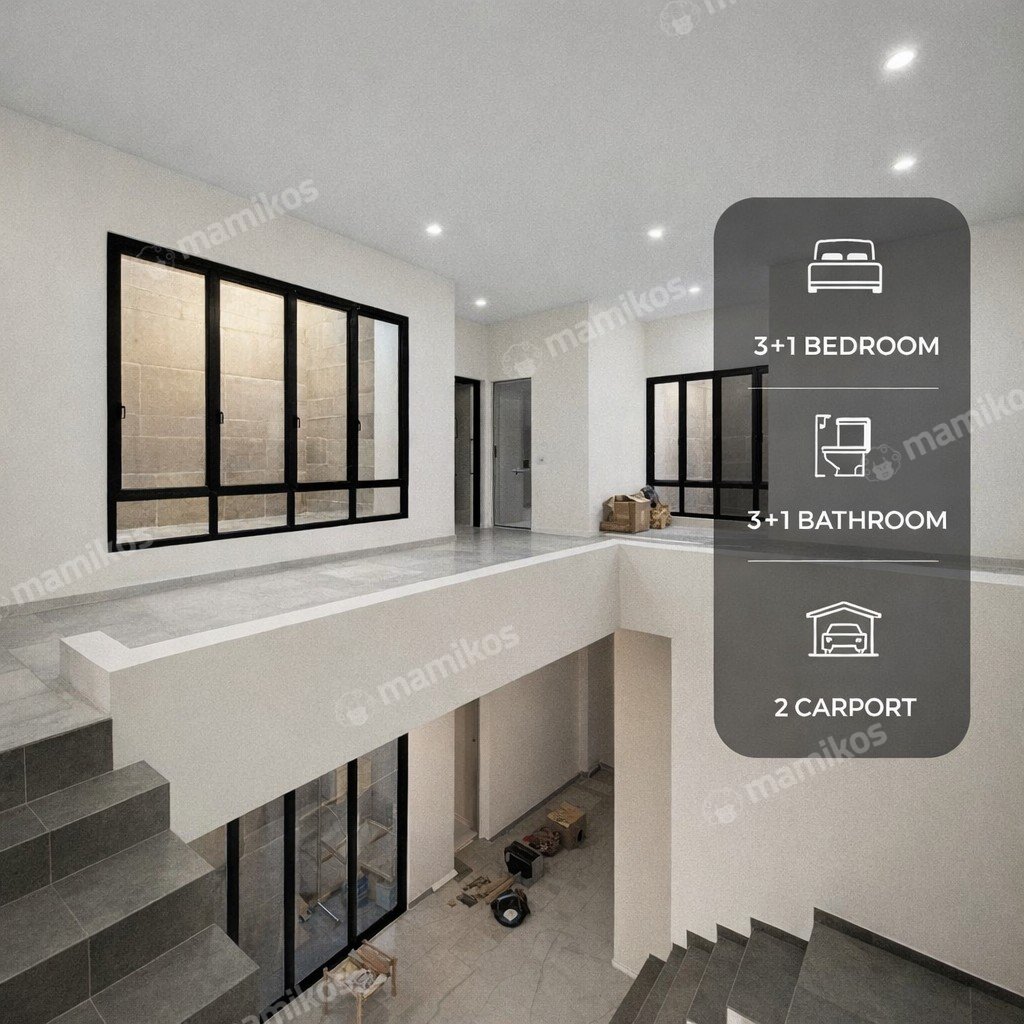 Rumah Sertifikat SHM 3 Kamar Tidur 3 Kamar Mandi Meruya Jakarta Barat - Photo 2