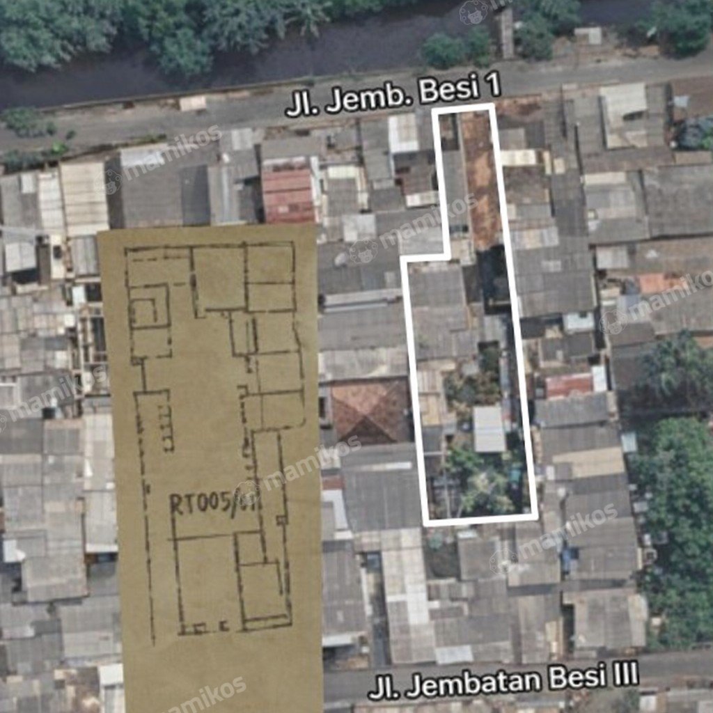 Rumah 5 Kamar Tidur 3 Kamar Mandi 2 Lantai Tambora Jakarta Barat - Photo 5