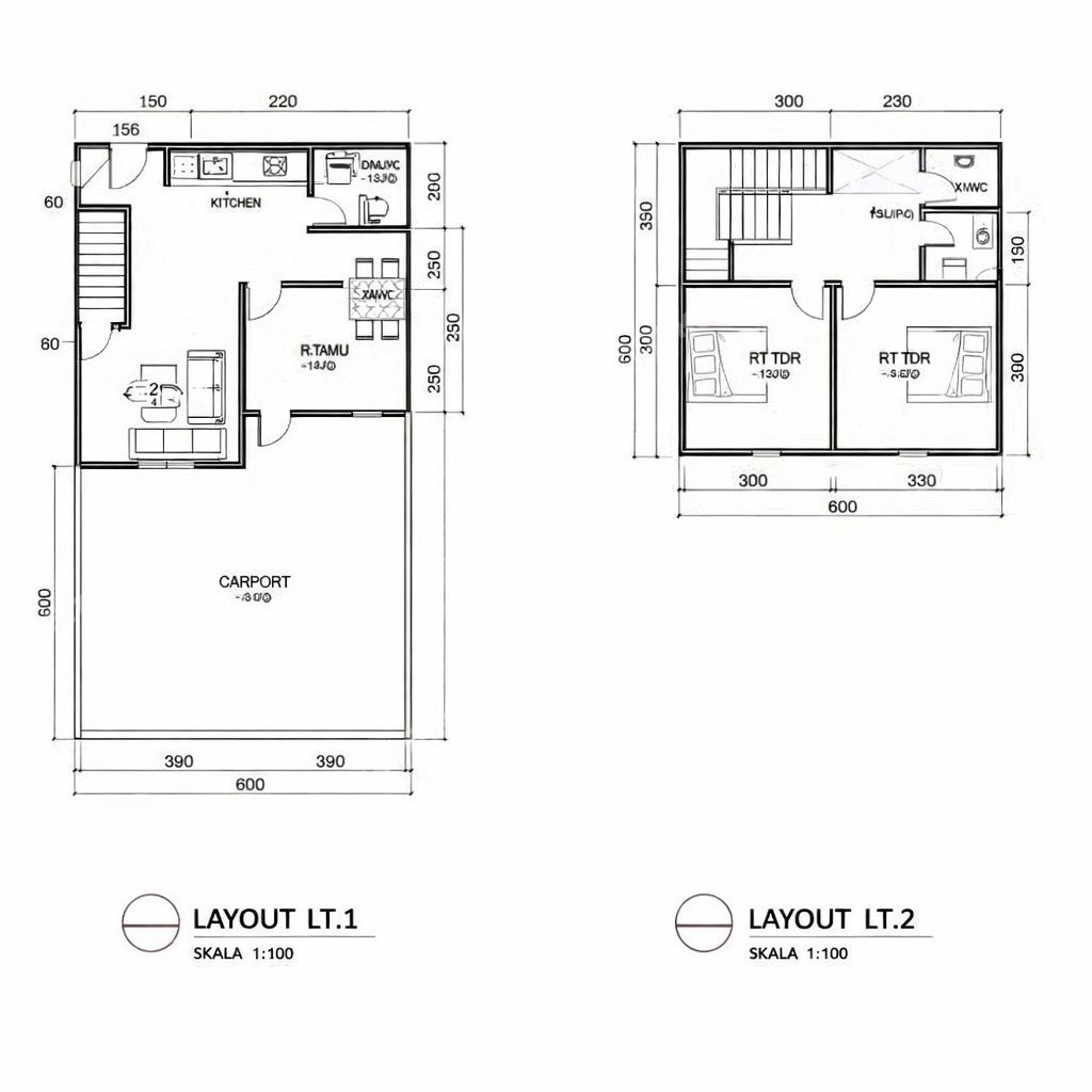 Rumah Sertifikat SHM 3 Kamar Tidur 2 Kamar Mandi Kalisari Jakarta Timur - Photo 4