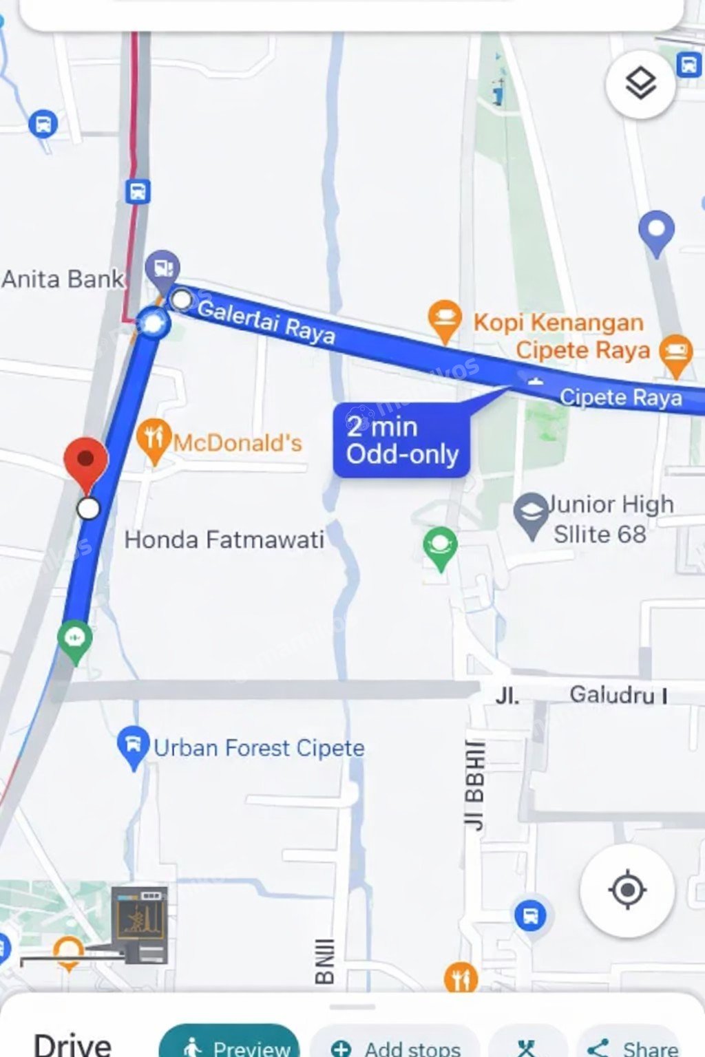 Rumah Sertifikat SHM 4 Kamar Tidur 2 Kamar Mandi Cipete Jakarta Selatan - Photo 4