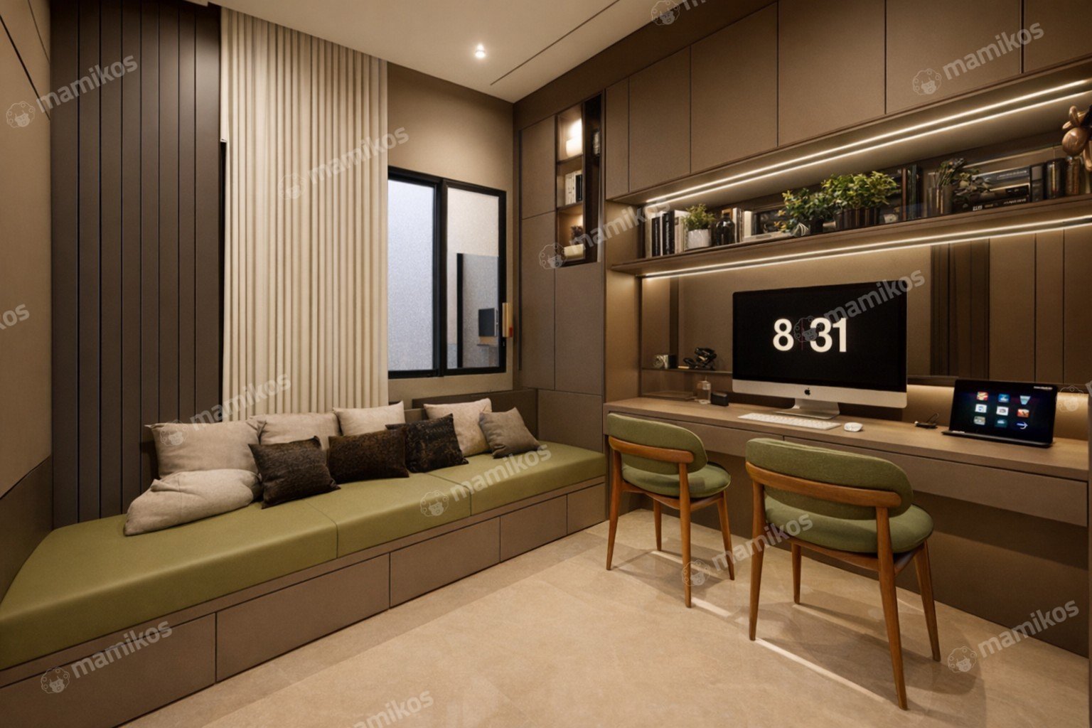 Rumah Sertifikat SHM 6 Kamar Tidur 5 Kamar Mandi Green Lake City Jakarta Barat - Photo 4