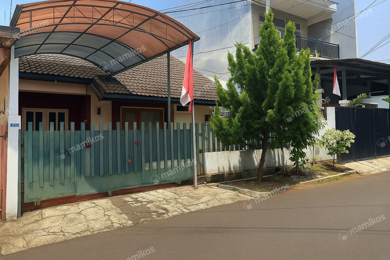 Rumah Sertifikat SHM 3 Kamar Tidur 2 Kamar Mandi Alfa Indah Jakarta Barat