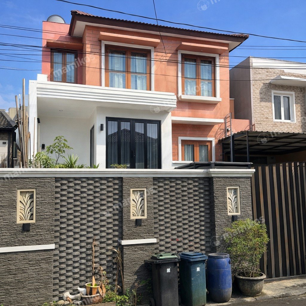 Rumah Sertifikat HGB 6 Kamar Tidur 3 Kamar Mandi Meruya Jakarta Barat - Photo 2