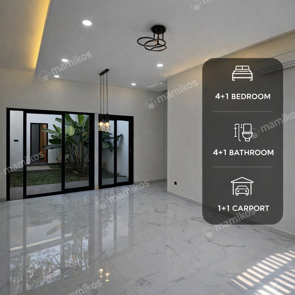 Rumah Sertifikat SHM 4 Kamar Tidur 4 Kamar Mandi Pesanggrahan Jakarta Selatan - Photo 2