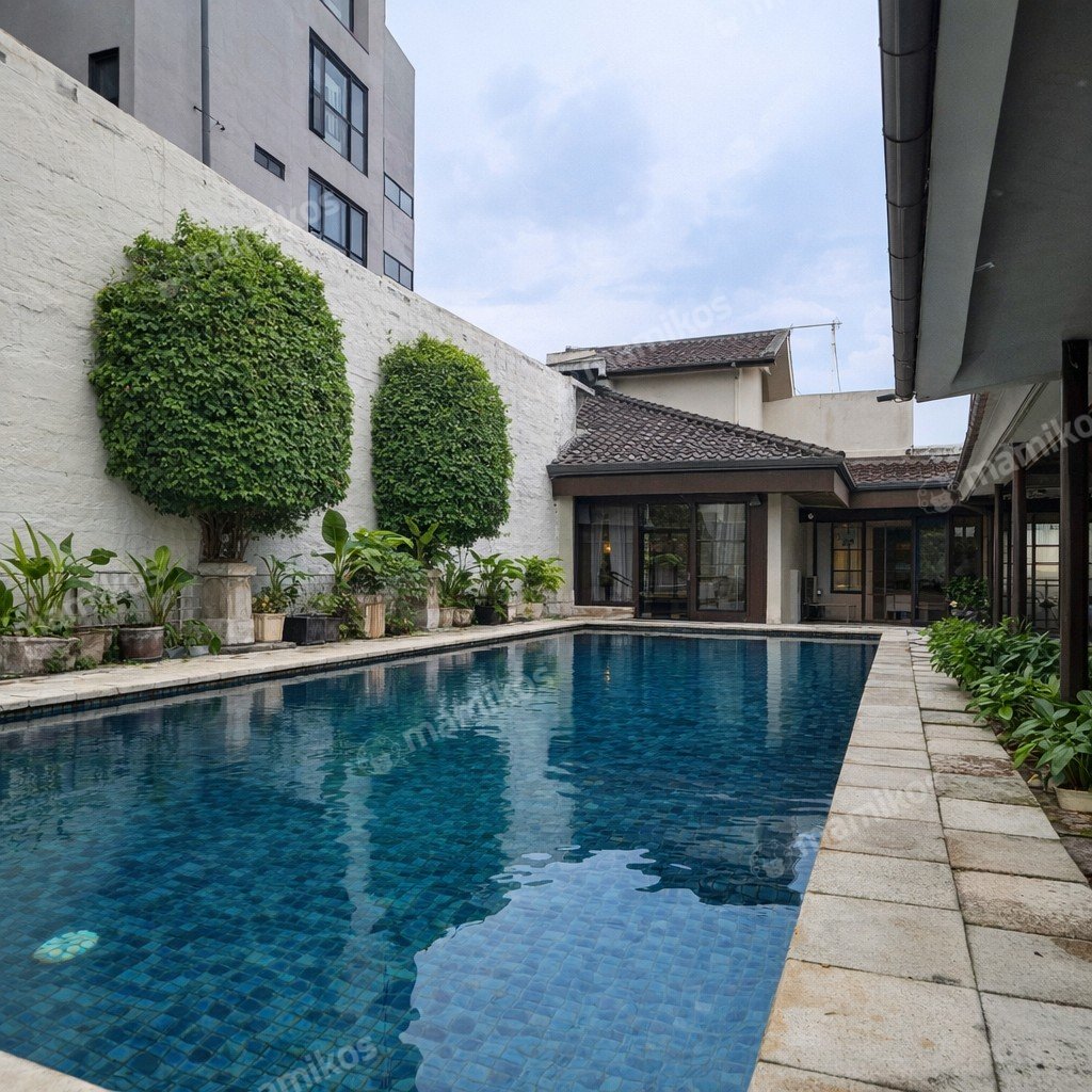 Rumah Sertifikat SHM 5 Kamar Tidur 4 Kamar Mandi Kemang Jakarta Selatan - Photo 4