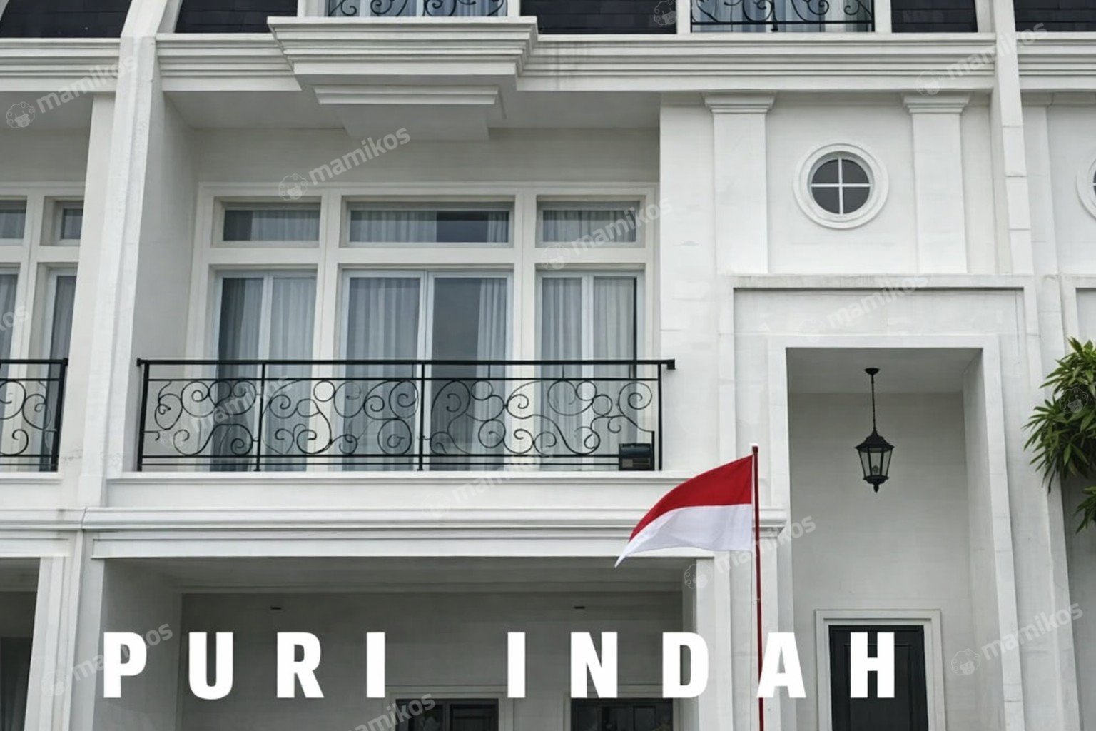 Rumah Sertifikat SHM 4 Kamar Tidur 4 Kamar Mandi Puri Indah Jakarta Barat