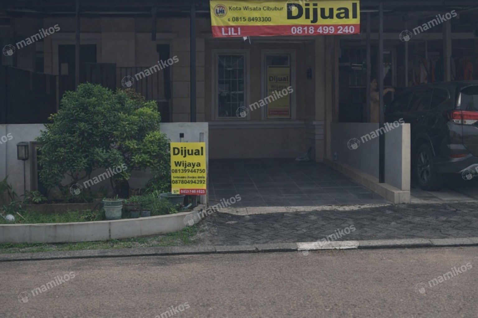 Rumah Sertifikat SHM 2 Kamar Tidur 1 Kamar Mandi Kota Wisata Jakarta Timur