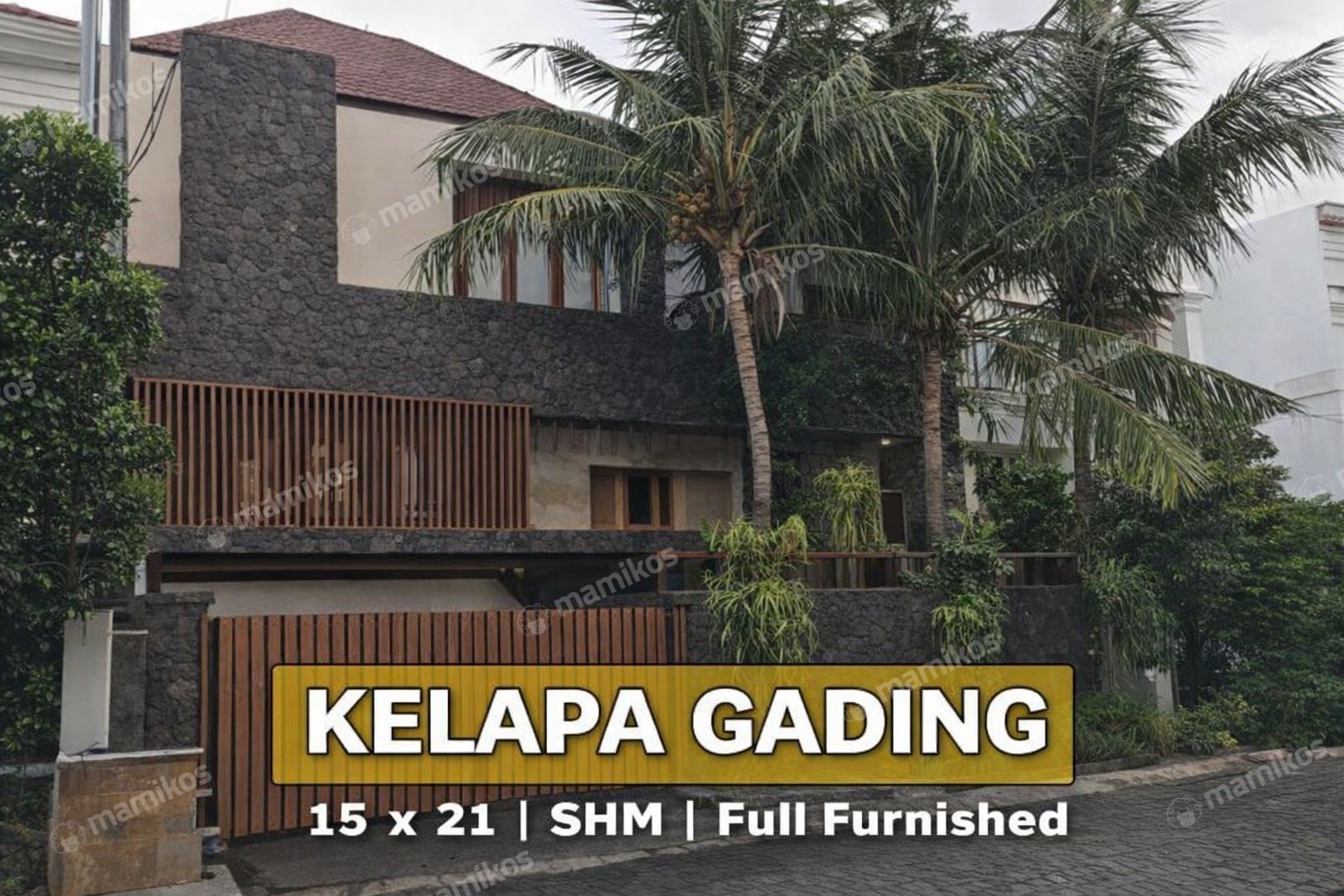 Rumah Sertifikat SHM 5 Kamar Tidur 6 Kamar Mandi Kelapa Gading Jakarta Utara