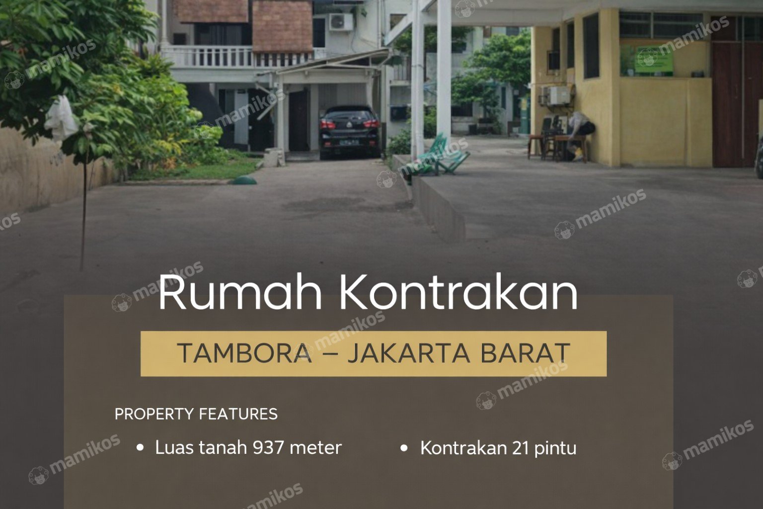 Rumah 5 Kamar Tidur 3 Kamar Mandi 2 Lantai Jembatan Besi Jakarta Barat