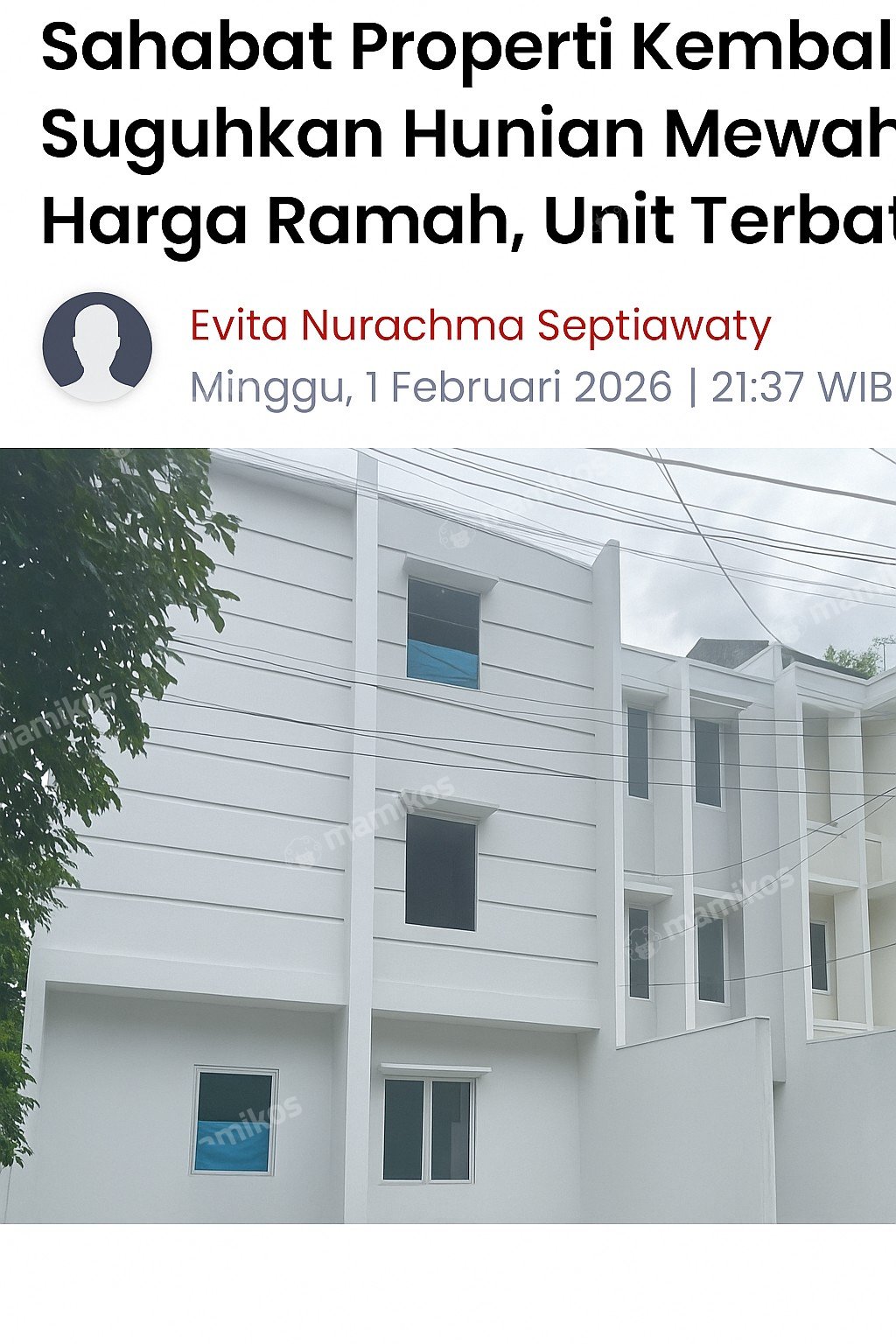 Rumah Sertifikat SHM 3 Kamar Tidur 2 Kamar Mandi Cilangkap Jakarta Timur