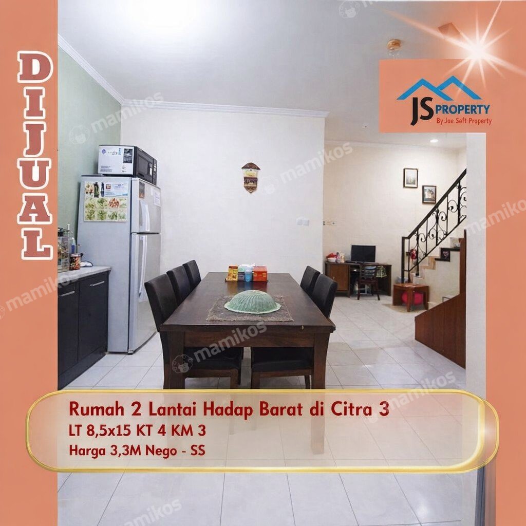 Rumah Sertifikat SHM 3 Kamar Tidur 2 Kamar Mandi Citra Garden Jakarta Barat - Photo 5