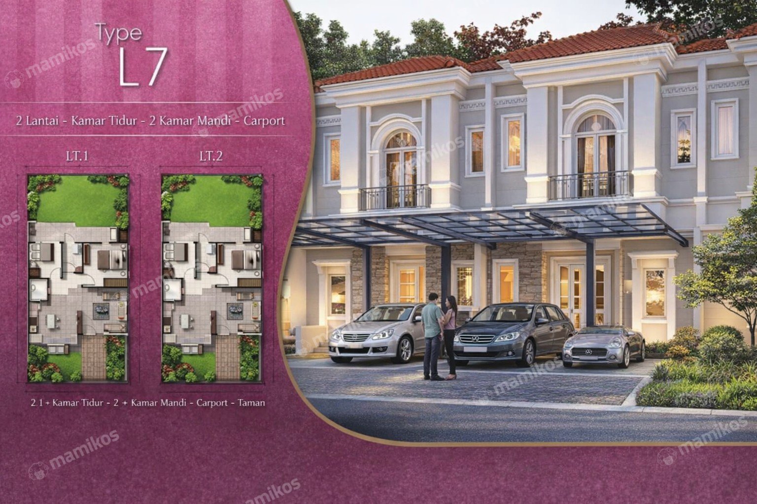 Rumah Sertifikat PPJB 3 Kamar Tidur 3 Kamar Mandi Jakarta Garden City Jakarta Timur - Photo 2