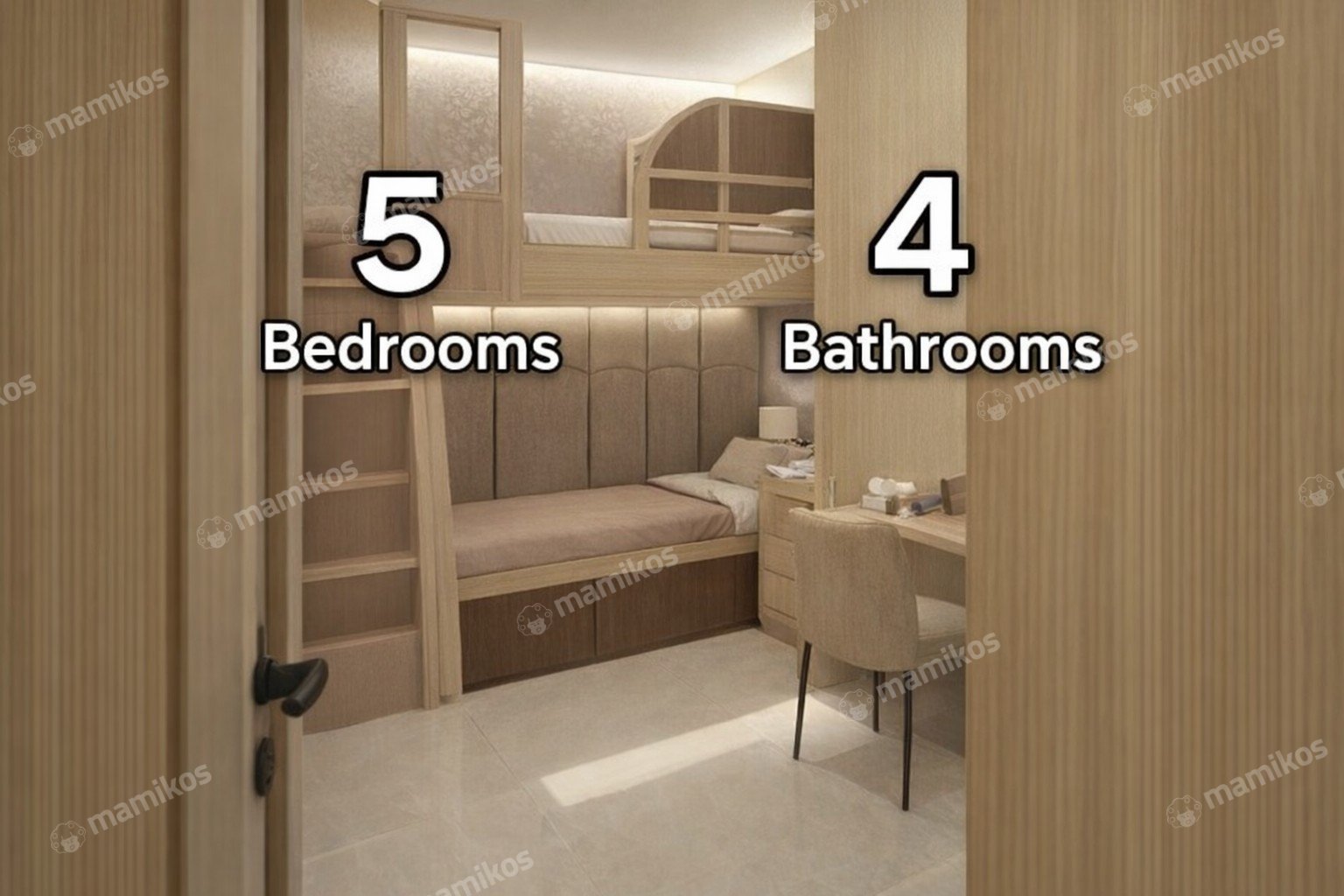 Rumah Sertifikat SHM 5 Kamar Tidur 4 Kamar Mandi Kebon Jeruk Jakarta Barat - Photo 2