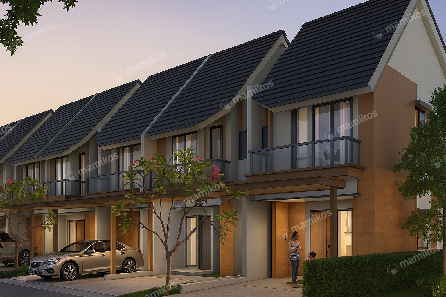 Rumah 2 Kamar Tidur 1 Kamar Mandi 2 Lantai Citra Garden Jakarta Barat
