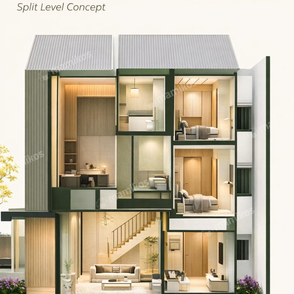 Rumah 5KT 4KM Puri Indah Jakarta Barat - Photo 4