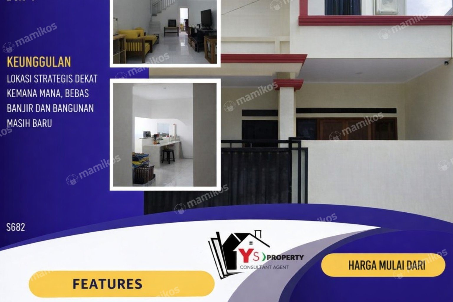 Rumah Sertifikat SHM 3 Kamar Tidur 3 Kamar Mandi Duren Sawit Jakarta Timur