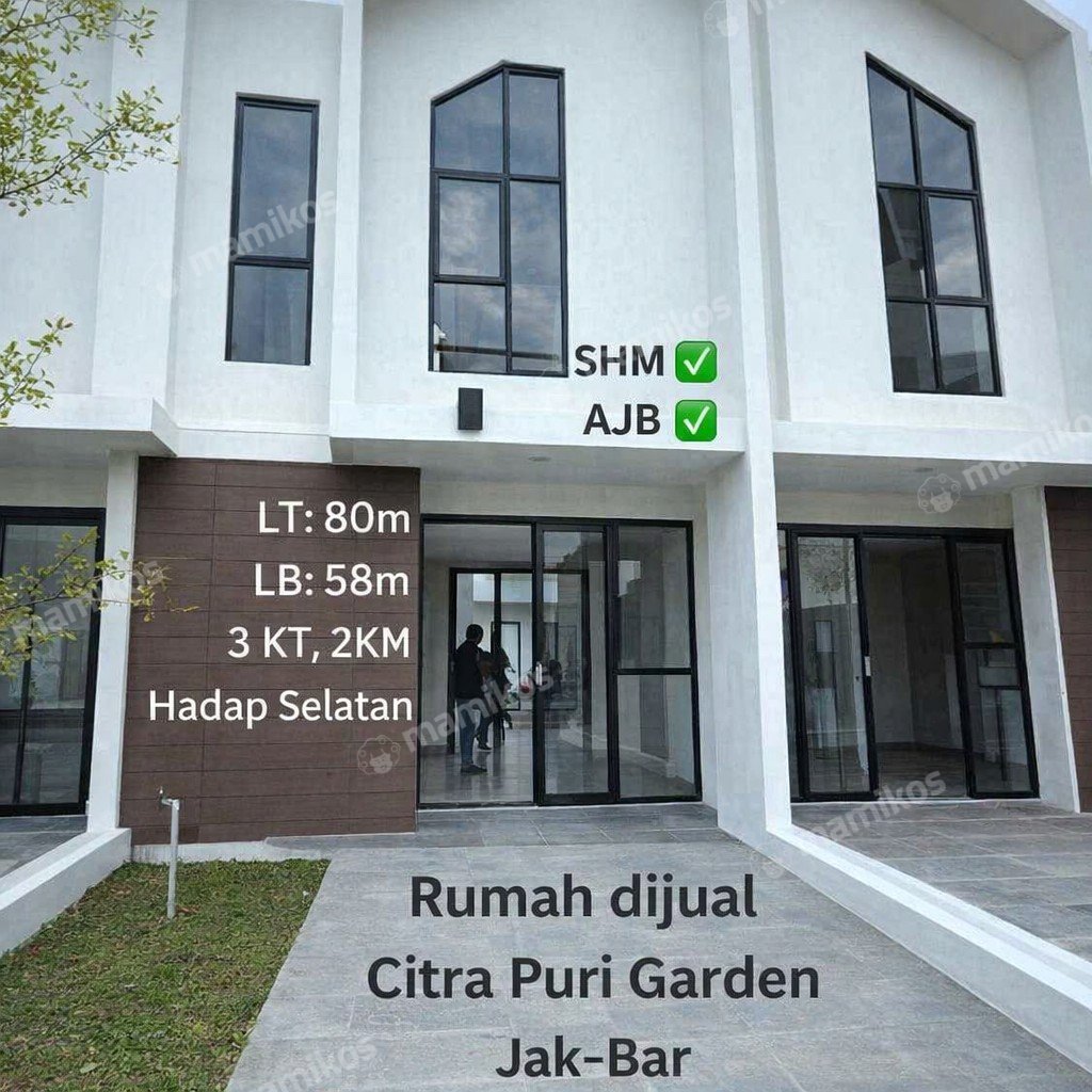 Rumah Sertifikat SHM 3 Kamar Tidur 2 Kamar Mandi Semanan Jakarta Barat - Photo 2