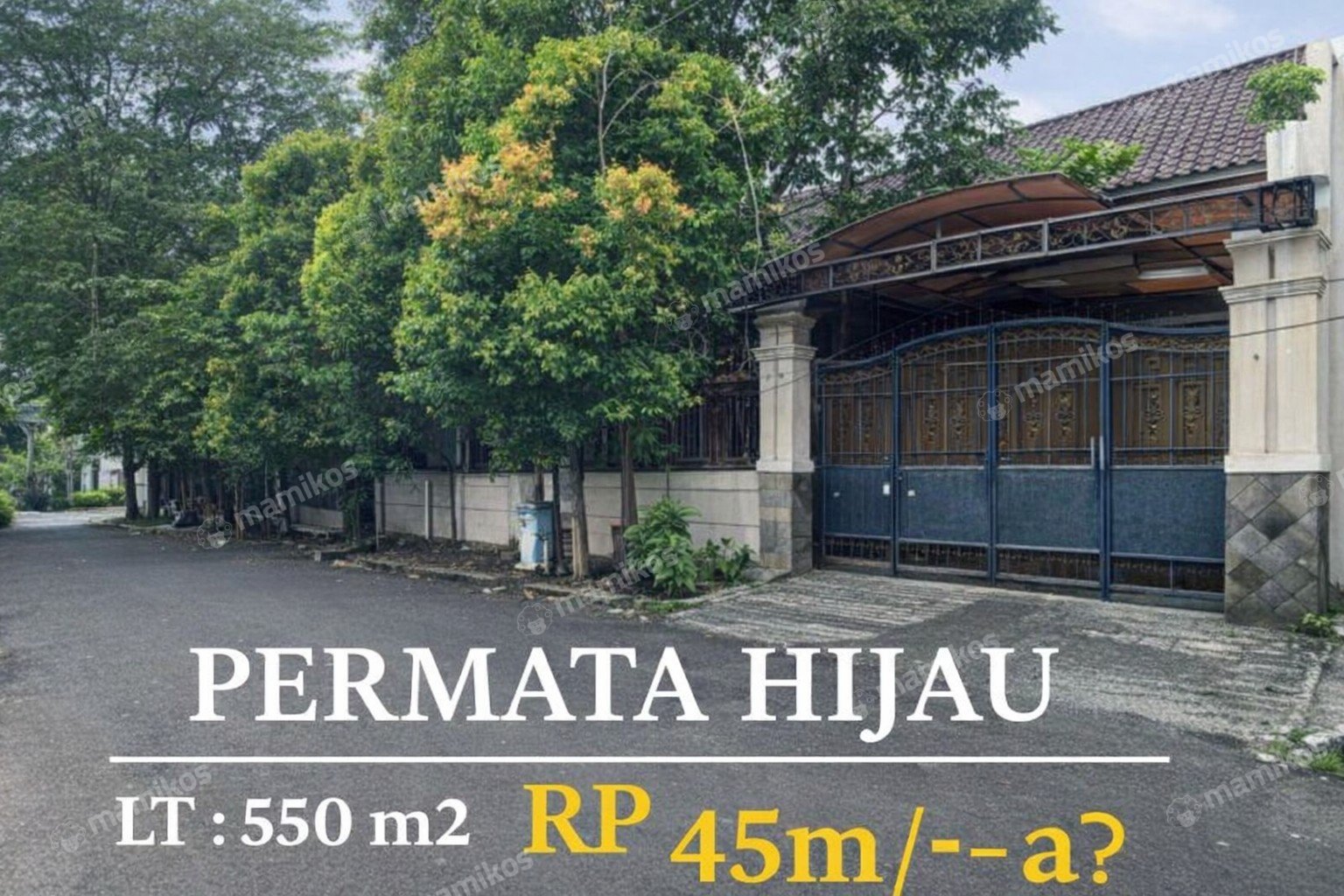 Rumah Sertifikat SHM 3 Kamar Tidur 4 Kamar Mandi Permata Hijau Jakarta Selatan