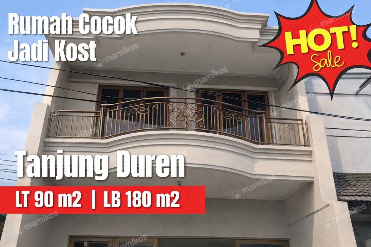 Rumah Sertifikat SHM 3 Kamar Tidur 3 Kamar Mandi Tanjung Duren Jakarta Barat - Photo 2