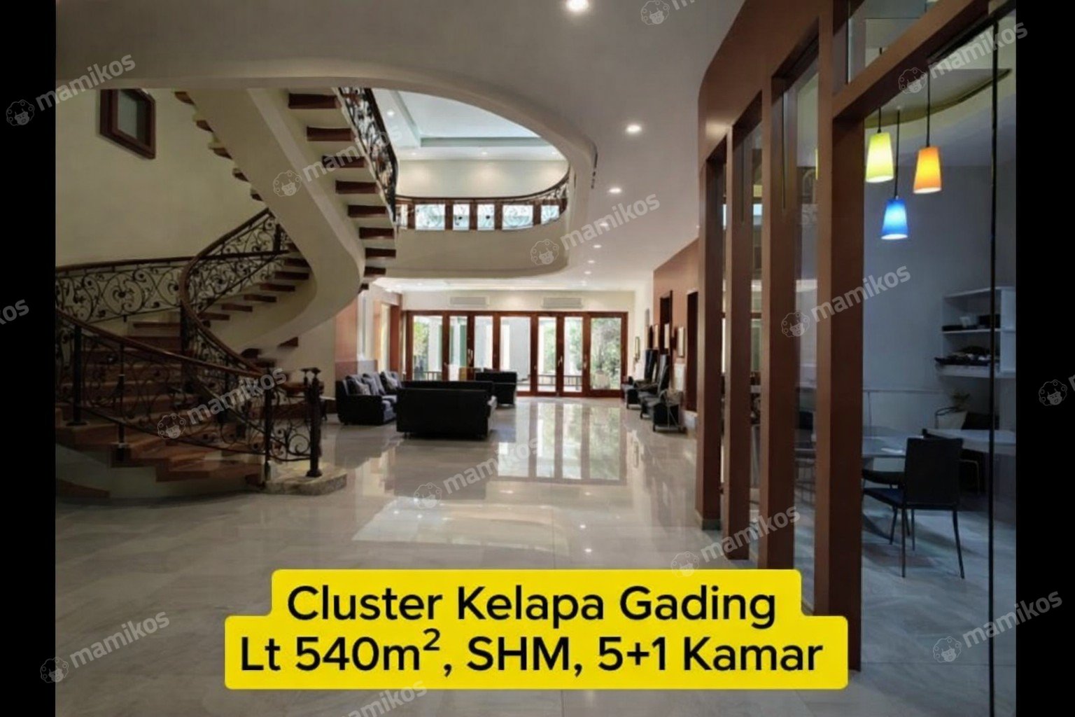 Rumah Sertifikat SHM 5 Kamar Tidur 5 Kamar Mandi Kelapa Gading Jakarta Utara - Photo 2