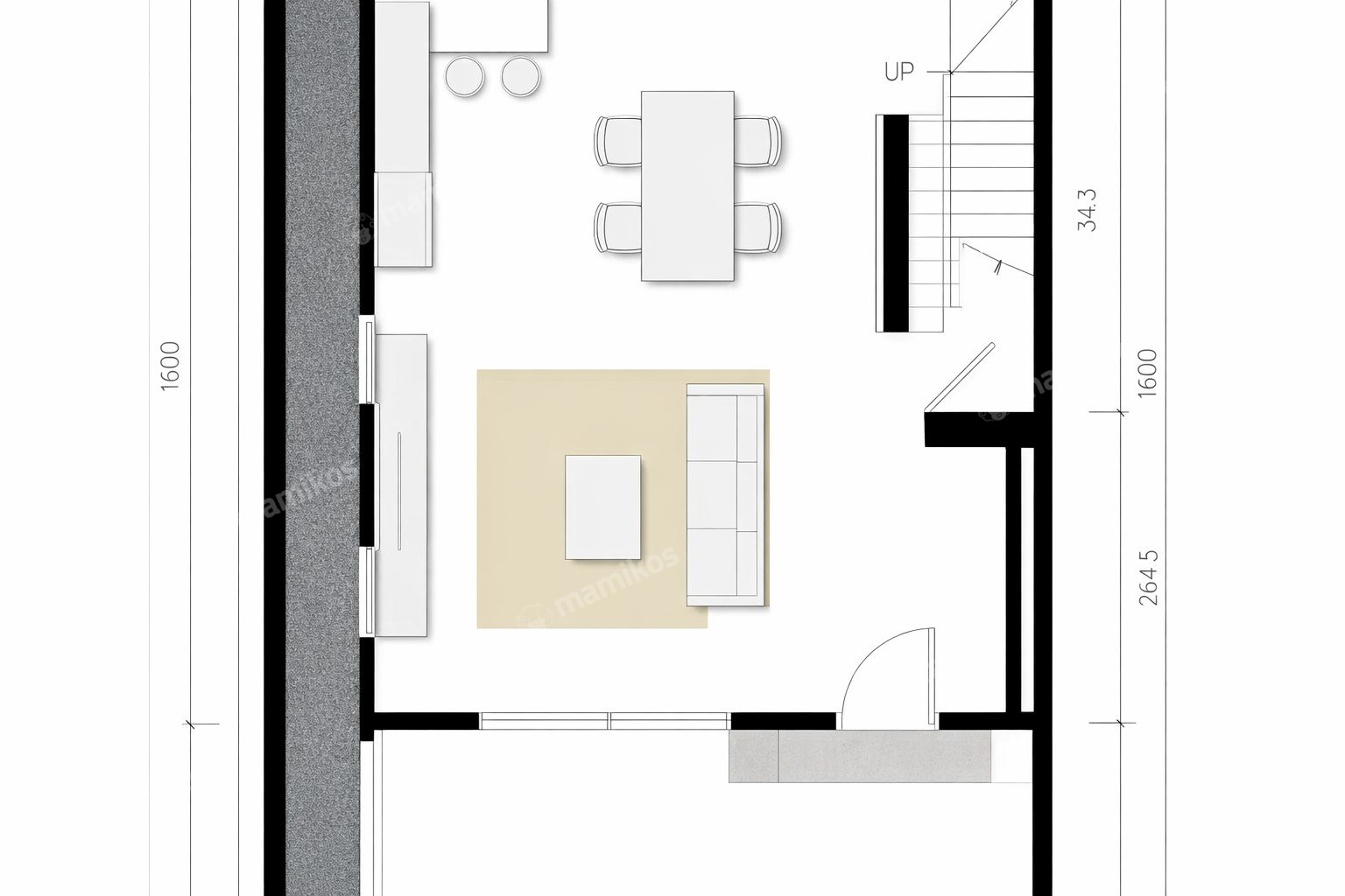 Rumah Sertifikat SHM 4 Kamar Tidur 3 Kamar Mandi Pegadungan Jakarta Barat