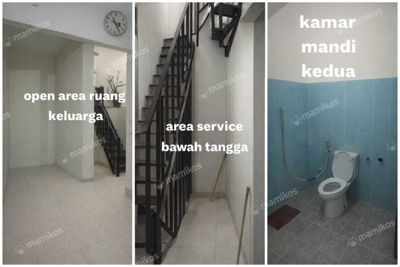 Rumah Sertifikat SHM 3 Kamar Tidur 2 Kamar Mandi Pondok Kelapa Jakarta Timur - Photo 3