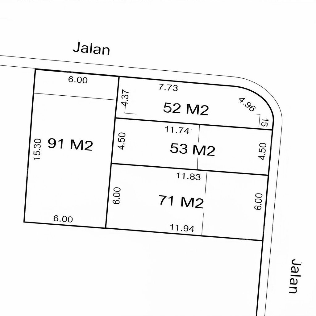 Rumah Sertifikat SHM 3 Kamar Tidur 3 Kamar Mandi Rawamangun Jakarta Timur - Photo 2
