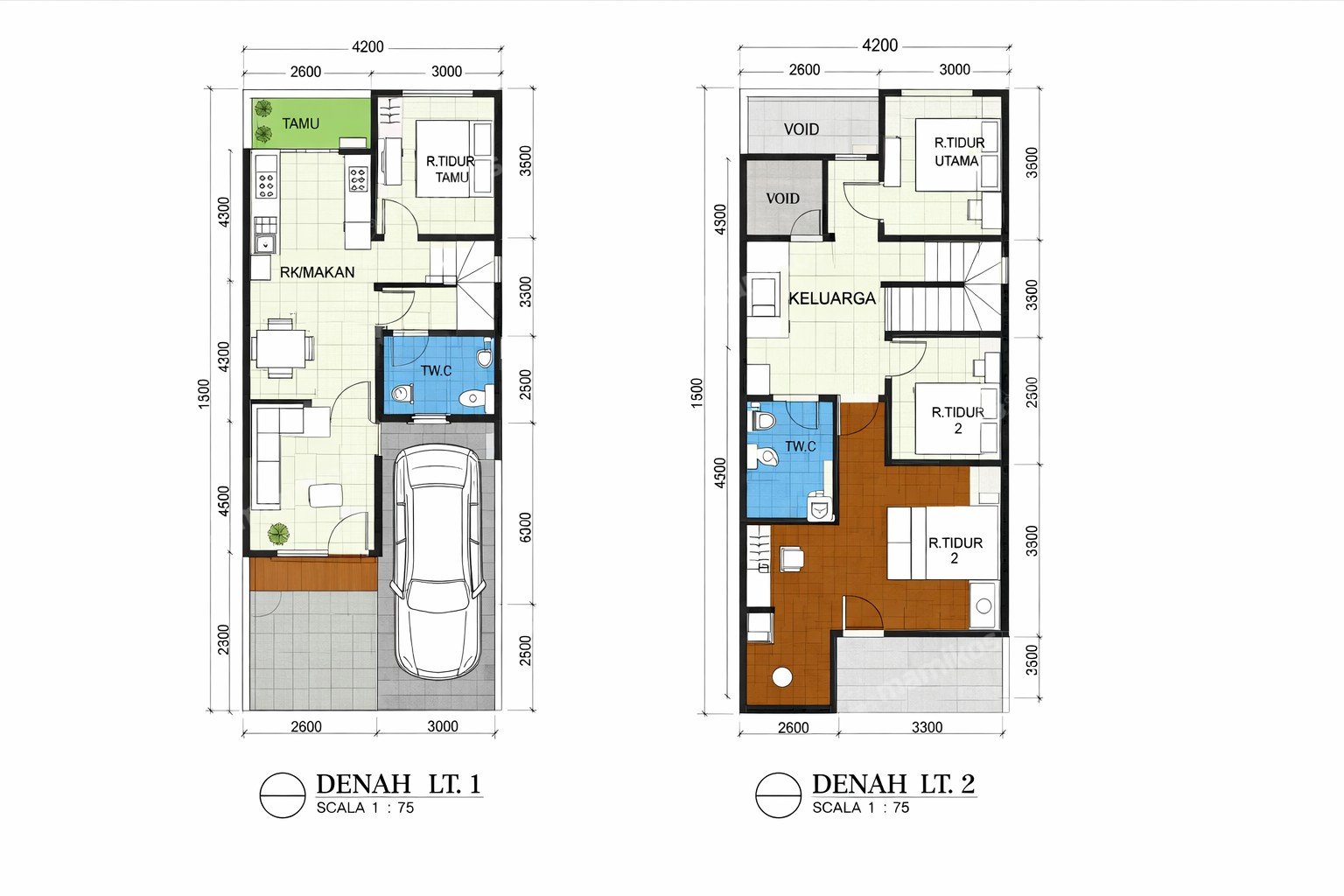Rumah Sertifikat SHM 3 Kamar Tidur 2 Kamar Mandi Cipayung Jakarta Timur - Photo 2