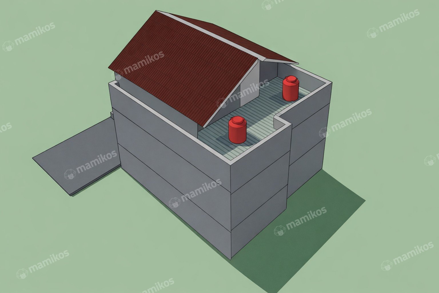Rumah Sertifikat SHM 3 Kamar Tidur 2 Kamar Mandi Cipayung Jakarta Timur - Photo 3