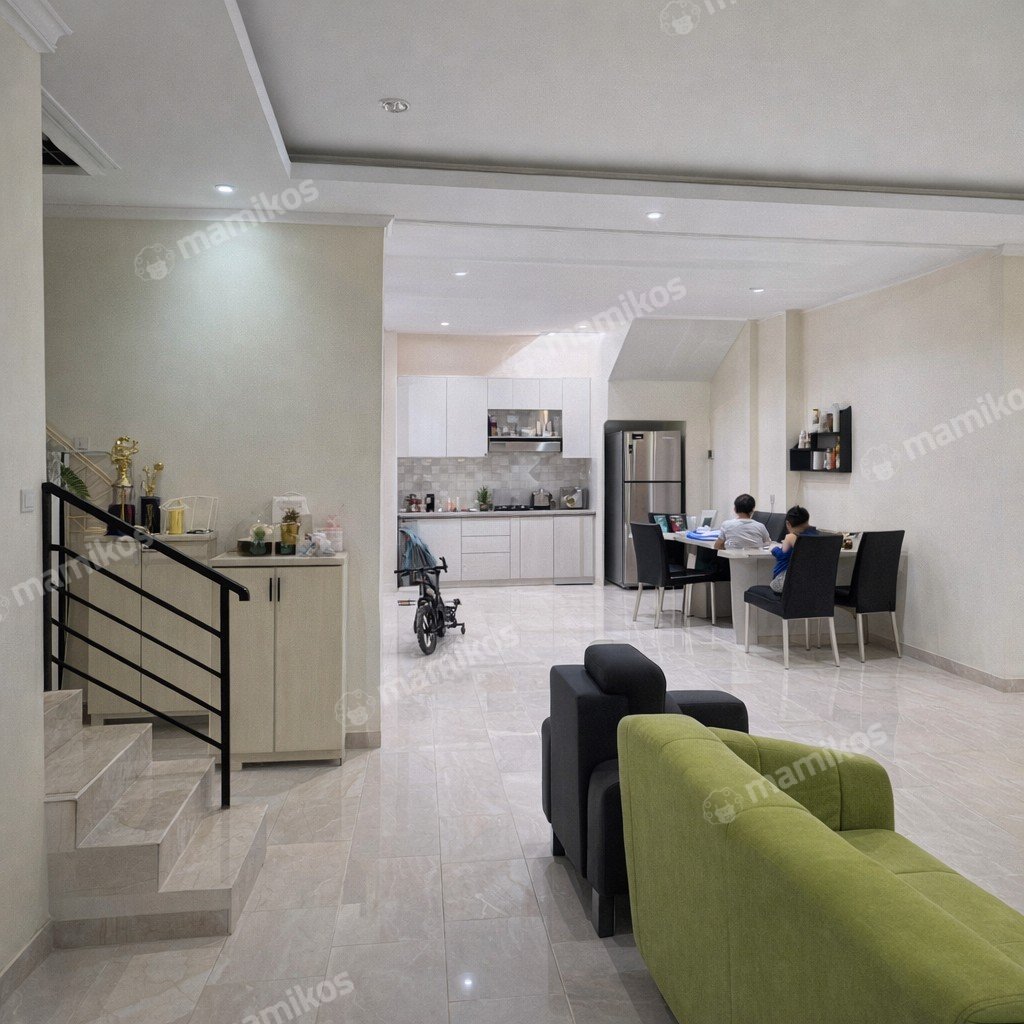 Rumah Sertifikat SHM 4 Kamar Tidur 4 Kamar Mandi Daan Mogot Jakarta Barat - Photo 2